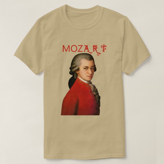 T-shirt mozART (Design devant)