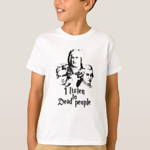 T-shirt Mozart Bach Beethoven