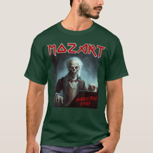 T-shirt Mozart Drôle HeavyMetal s Vintage Musique Sarcasti