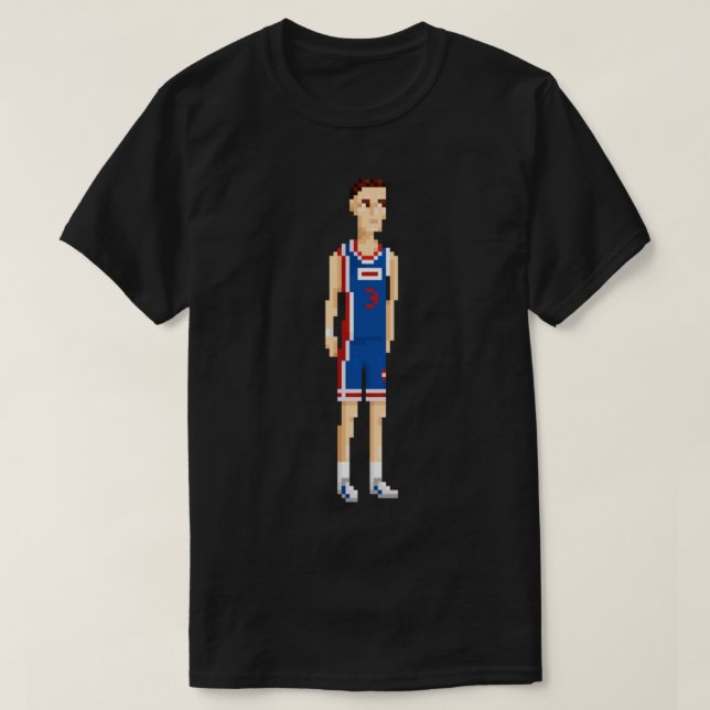 T-shirt Mozart du basket-ball (Design devant)