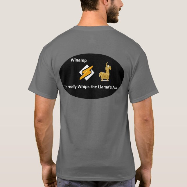 T-shirt MP3 Llama (Dos)
