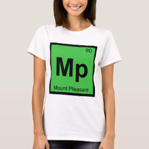 T-shirt Mp - Mount Pleasant Caroline du Sud Chimie Ville