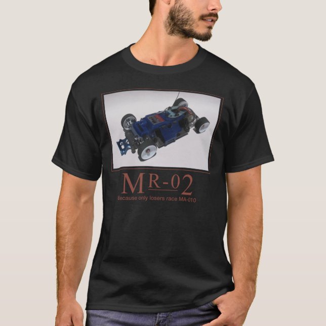 T-shirt MR-02. Puisque les perdants emballent MA-010. (Devant)