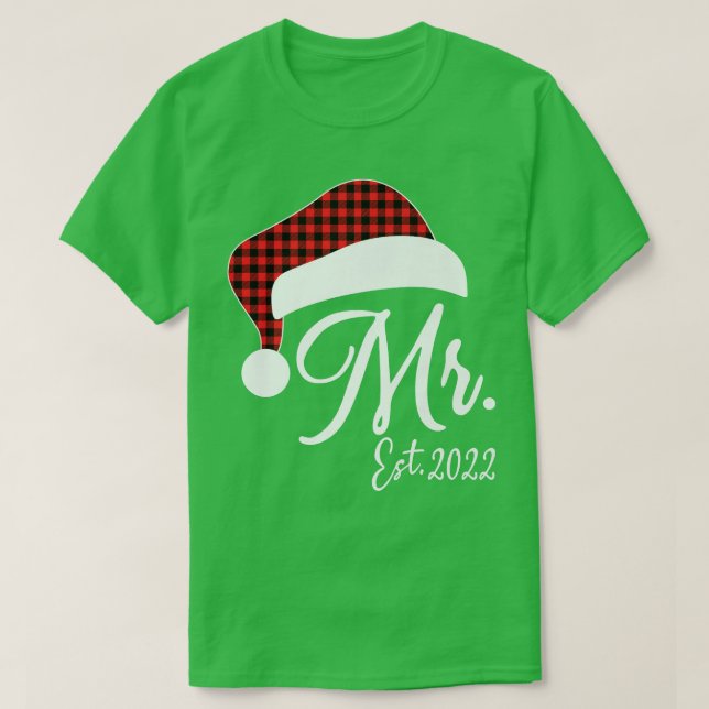 T-shirt Mr Claus & Mrs Claus Est (Design devant)