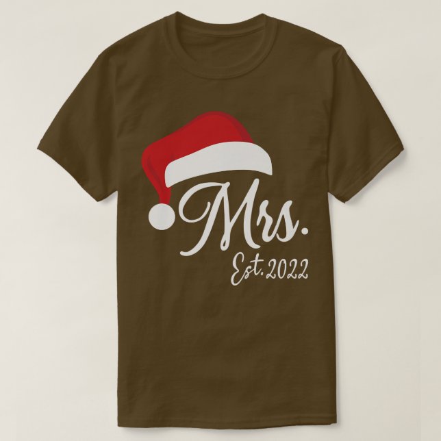 T-shirt Mr Claus & Mrs Claus Est (Design devant)