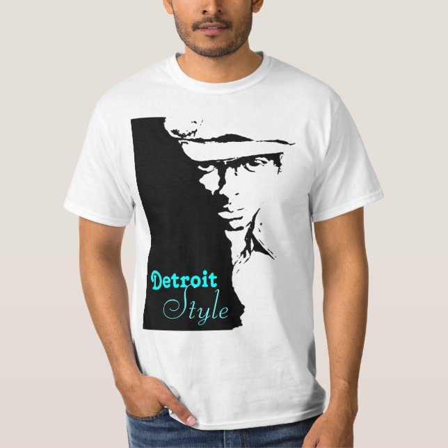 T-shirt Mr.Smooth33, Detroit, style (Devant)