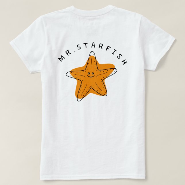T-shirt Mr. Starfish (Design dos)