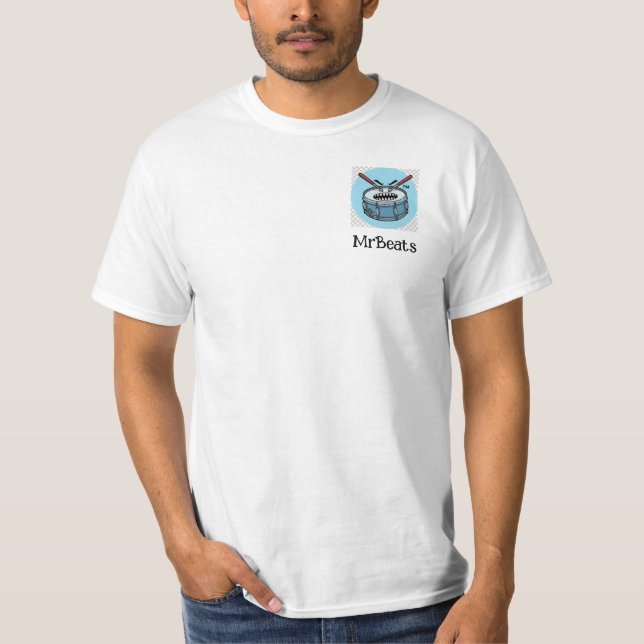 T-shirt MrBeats Amedeus en tant qu'Oncle Sam (Devant)