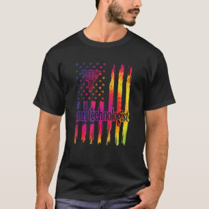 T-shirt Mri Tech Résonance Magnétique Imagerie Tech Us Dra