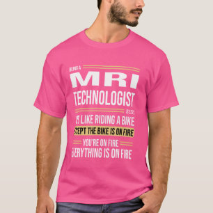 T-shirt Mri Technologue Définition Drôle