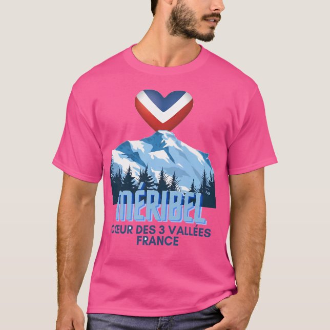 T-shirt Mribel France Cadeaux de marchandises (Devant)