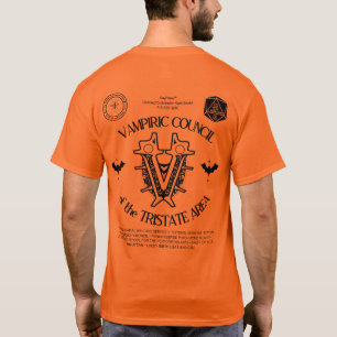 T-shirt MS Fun Run Sponsorisé par le Conseil Vampiric T-S