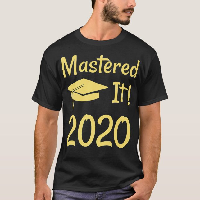 T-shirt MS Masters Degree Funny Cadeau Premium (Devant)