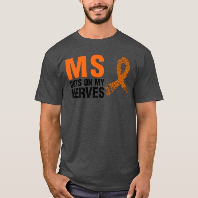 T-shirt MS m'énerve ami (Devant)