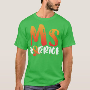 T-shirt MS Warribon ruban Sclérose en plaques Sensibilisat