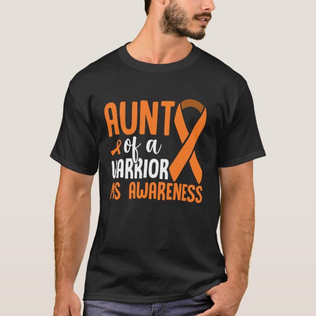 T-shirt MS Warrier Sclérose en plaques (Devant)