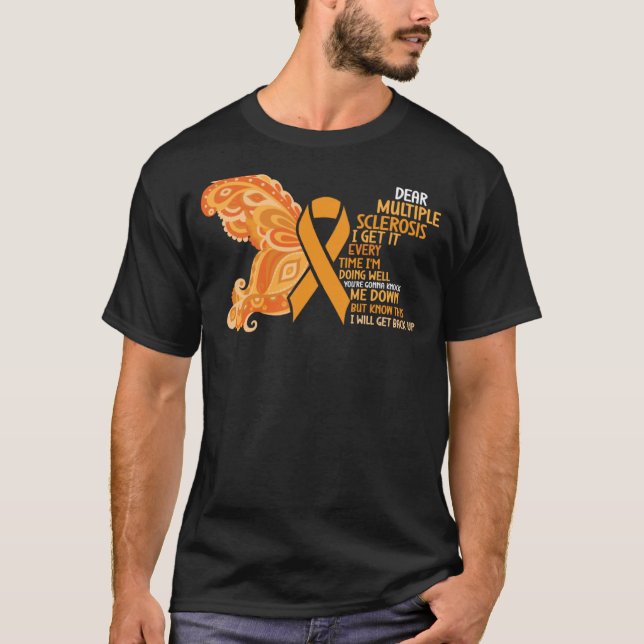T-shirt MS Warrior Je fais bien Sclérose en plaques (Devant)