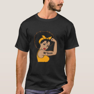 T-shirt MS Warrior Sclérose en plaques indestructible Afro