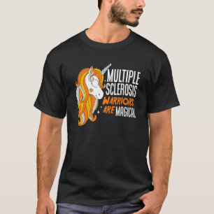 T-shirt Ms Warriors Sont Magiques Unicorne Scelrosis Multi