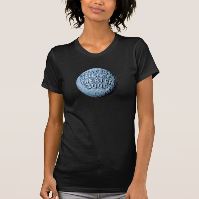 T-shirt MST3K Lune (noir) (Devant)