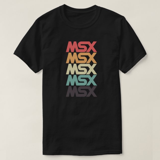 T-SHIRT MSX (Design devant)
