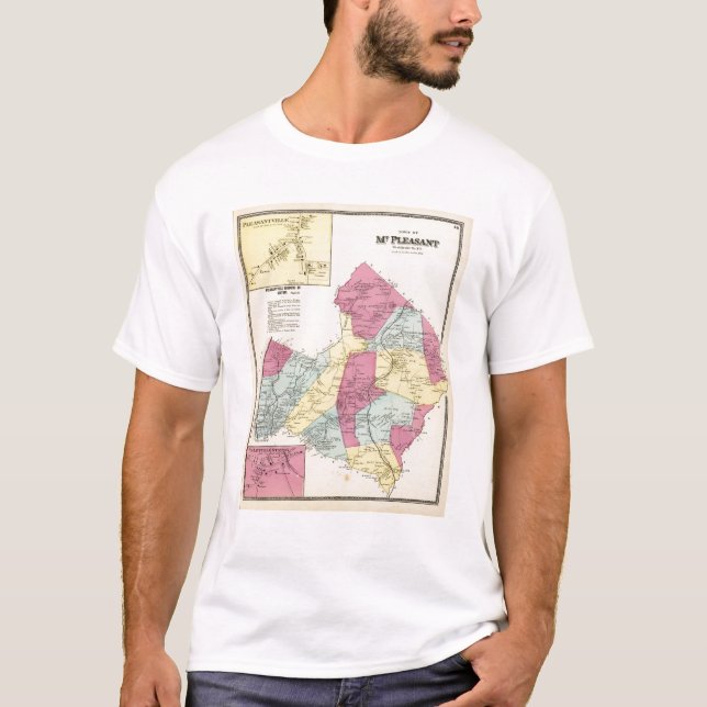 T-shirt Mt agréable, ville (Devant)