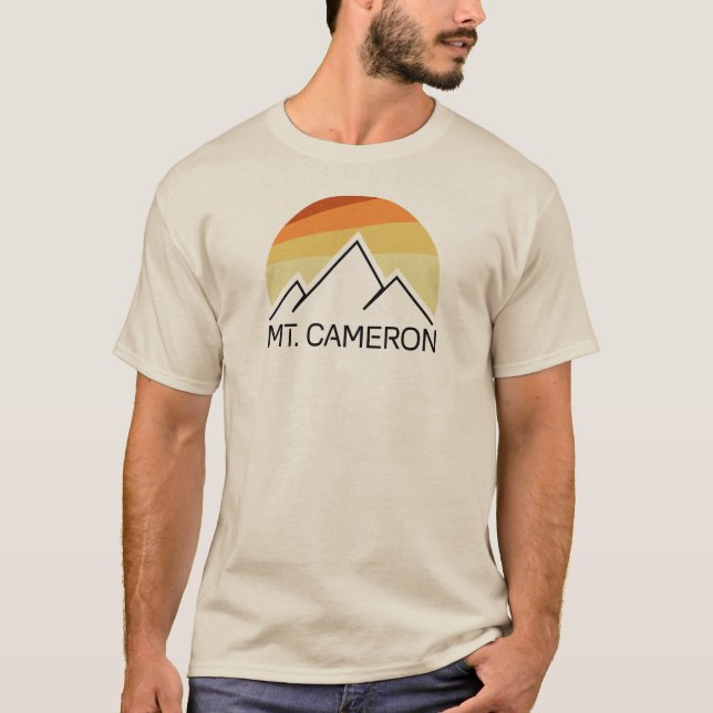 T-shirt Mt. Cameron Retro (Devant)
