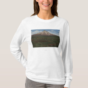 T-shirt Mt. Capot, Orégon - vue de montagne du capot 2