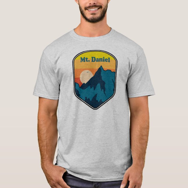 T-shirt Mt. Daniel Lever du soleil Washington (Devant)