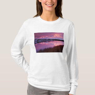 T-shirt Mt. Denali au coucher du soleil depuis Reflection