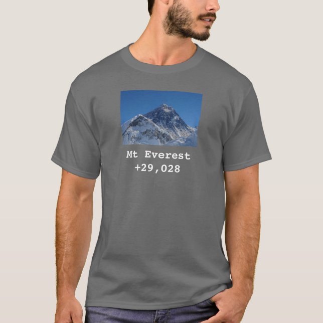 T-shirt Mt Everest (Devant)