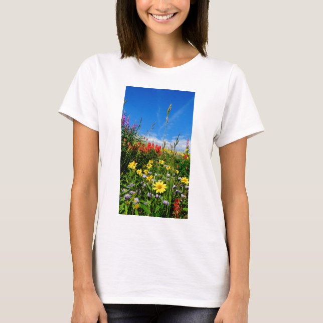 T-shirt Mt. Fleur sauvage (Devant)