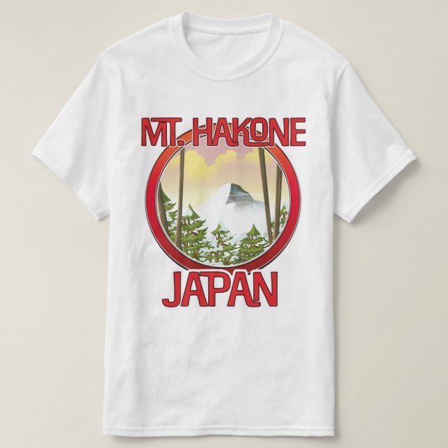 T-shirt Mt. Hakone Japon (Design devant)