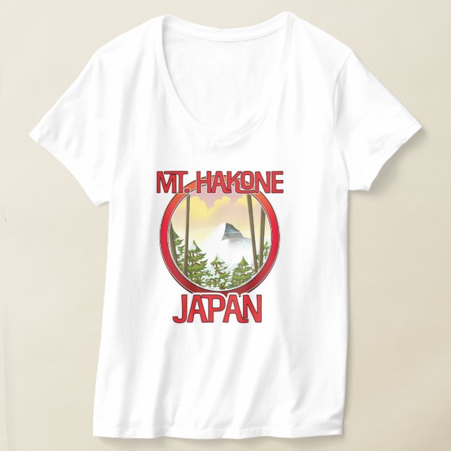 T-shirt Mt. Hakone Japon (Poser)