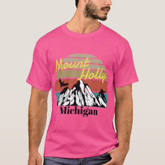 T-shirt Mt Holly ski Michigan