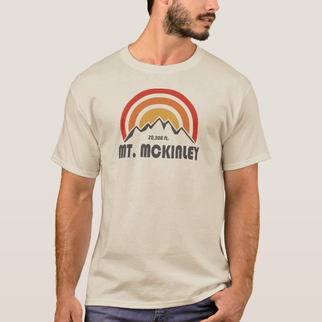 T-shirt Mt. McKinley Alaska (Devant)