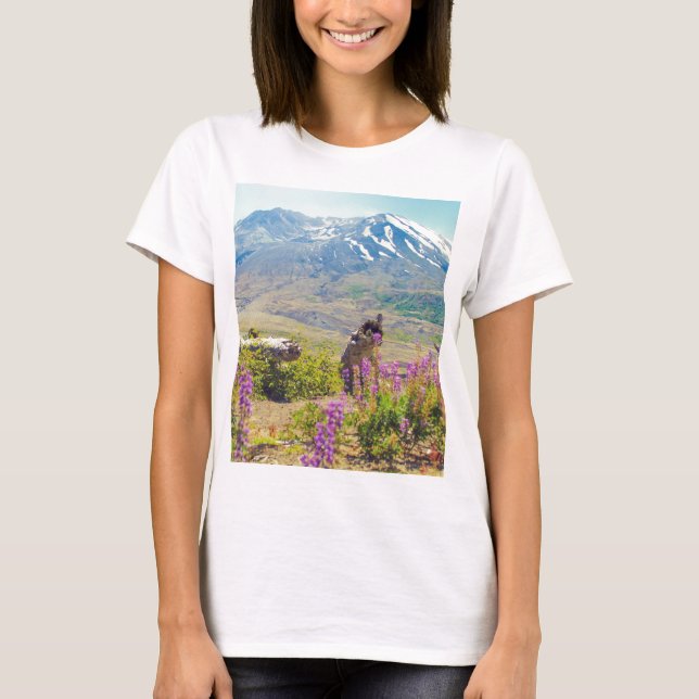 T-shirt Mt. St Helens (Devant)
