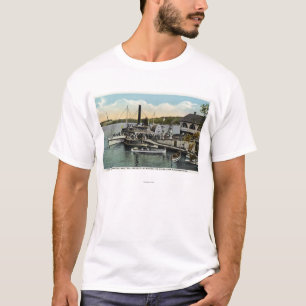 T-shirt Mt. Washington, vapeurs de gouvernement Endicott