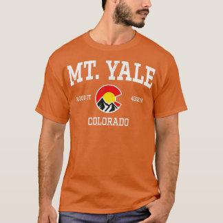 T-shirt Mt Yale Colorado 14ers Montagnes athlétiques Vinta