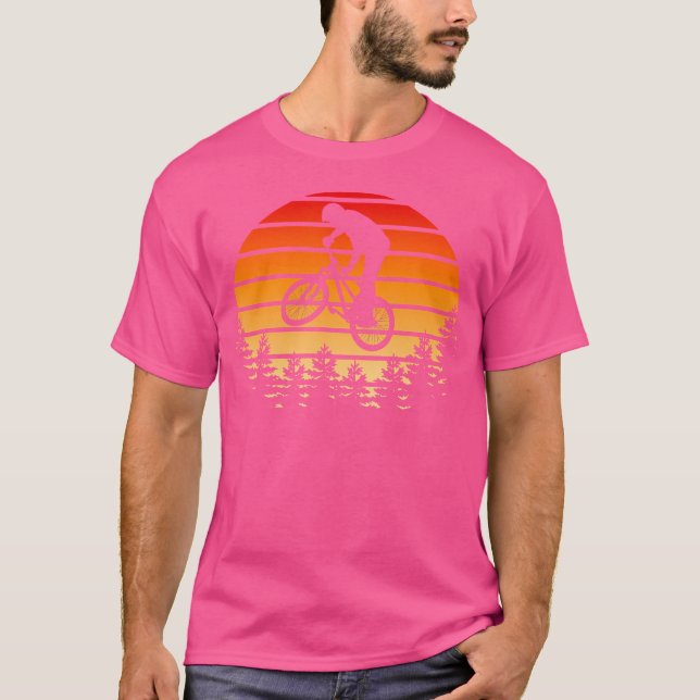 T-shirt Mtb Mountain Vélo Road Vélo Bmx (Devant)