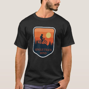 T-shirt Mtb - Piste À Voie Unique - Suspension Complète En