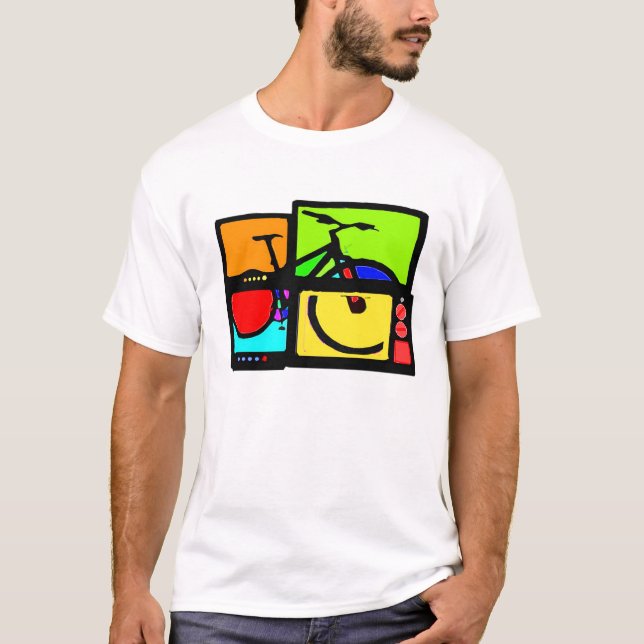 T-SHIRT MTB TV (Devant)