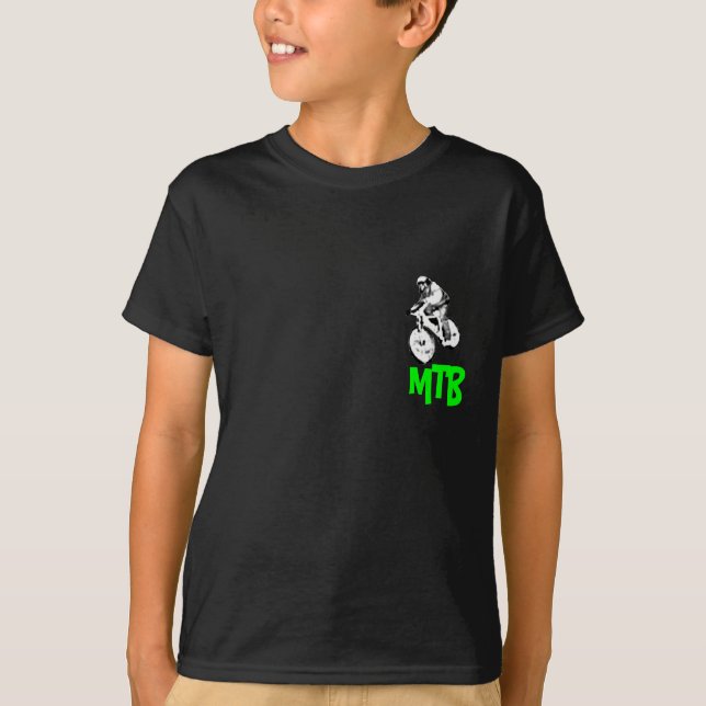 T-SHIRT MTB VIVENT POUR MONTER (Devant)