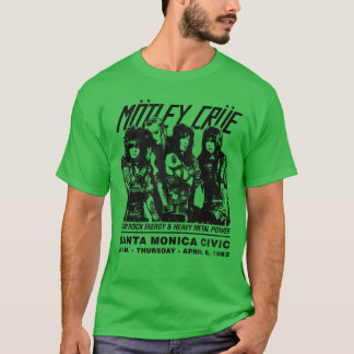 T-shirt Mtley Cre Santa Monica Civic Eventankop amis