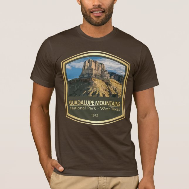 T-shirt Mtns NP de Guadalupe (PF1) (Devant)