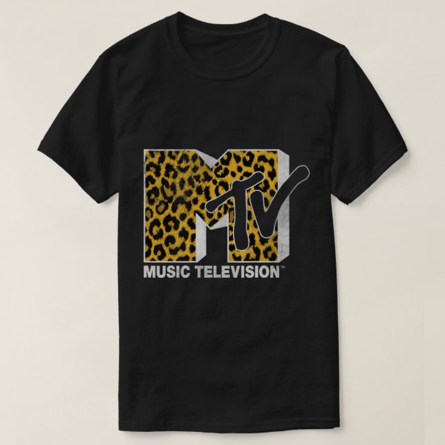 T-shirt Mtv Cheetah Print.png (Design devant)