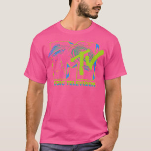 T-shirt Mtv Music Television Invasion Alien Ufo