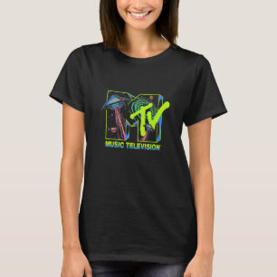 T-shirt Mtv Music Television Invasion Alien Ufo