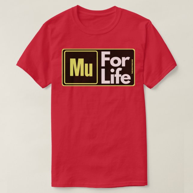 T-shirt Mu pour la vie (Design devant)