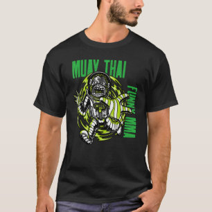 T-shirt Muay astronaute thaïlandais singe, espace, Mixed m